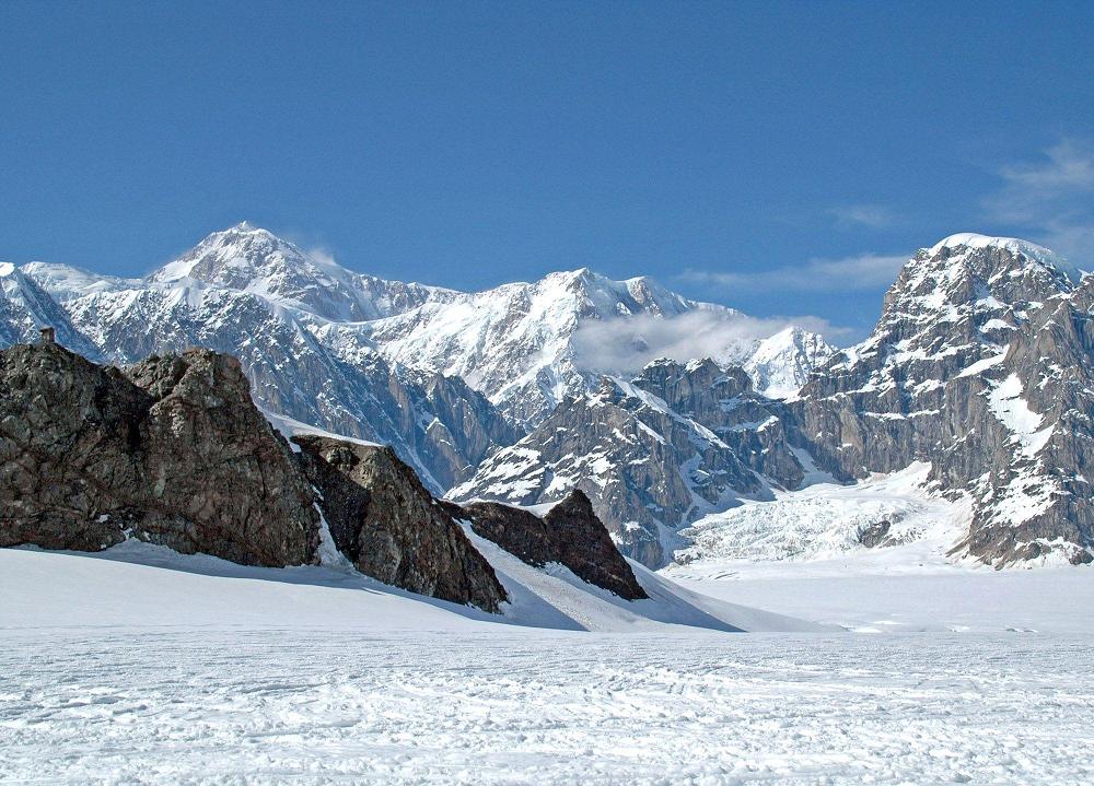 Uno de los espectaculares paisajes que podremos encontrar en Glacier Bay